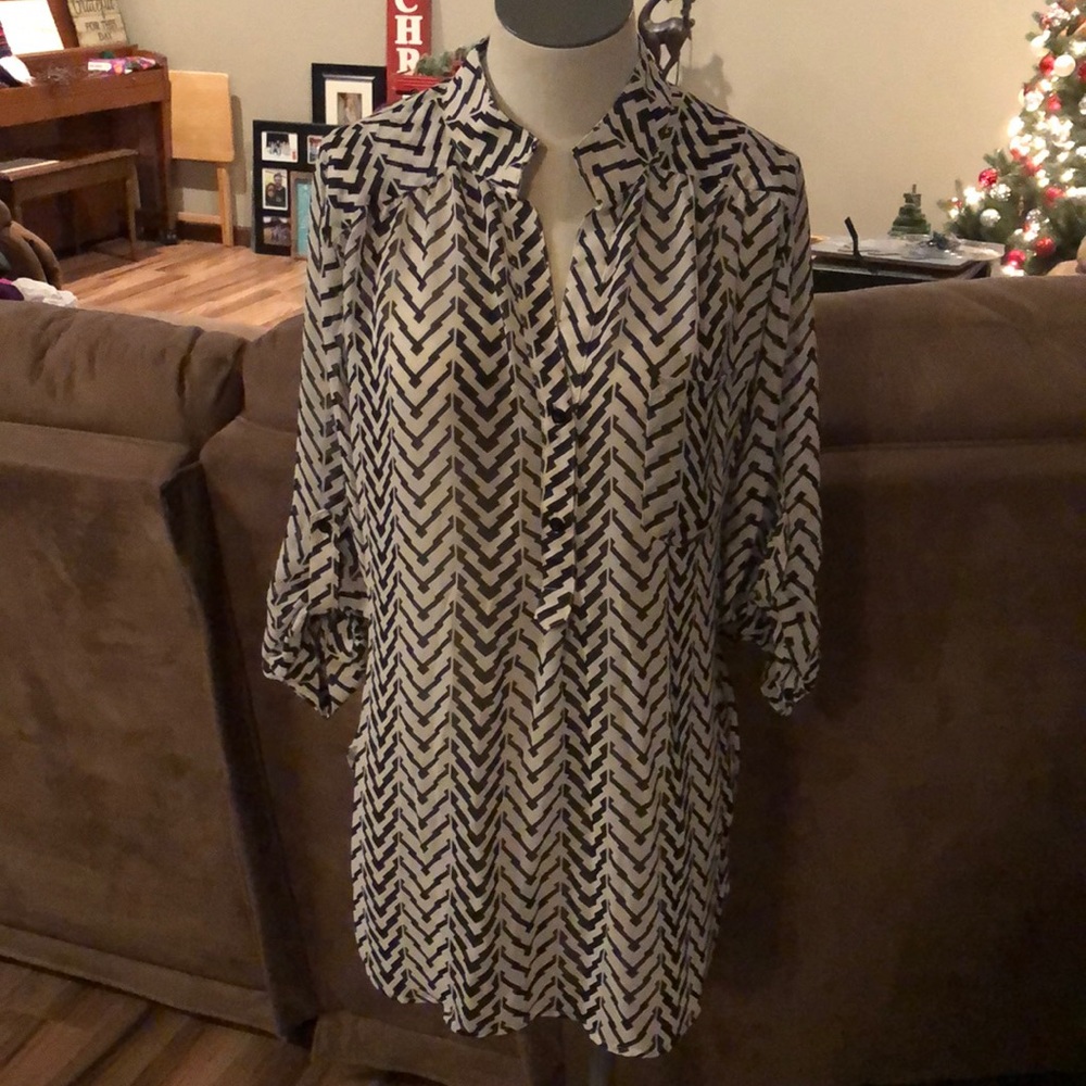 Sheer blouse